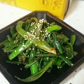 ねぎの青い部分!簡単ねぎ味噌炒め
